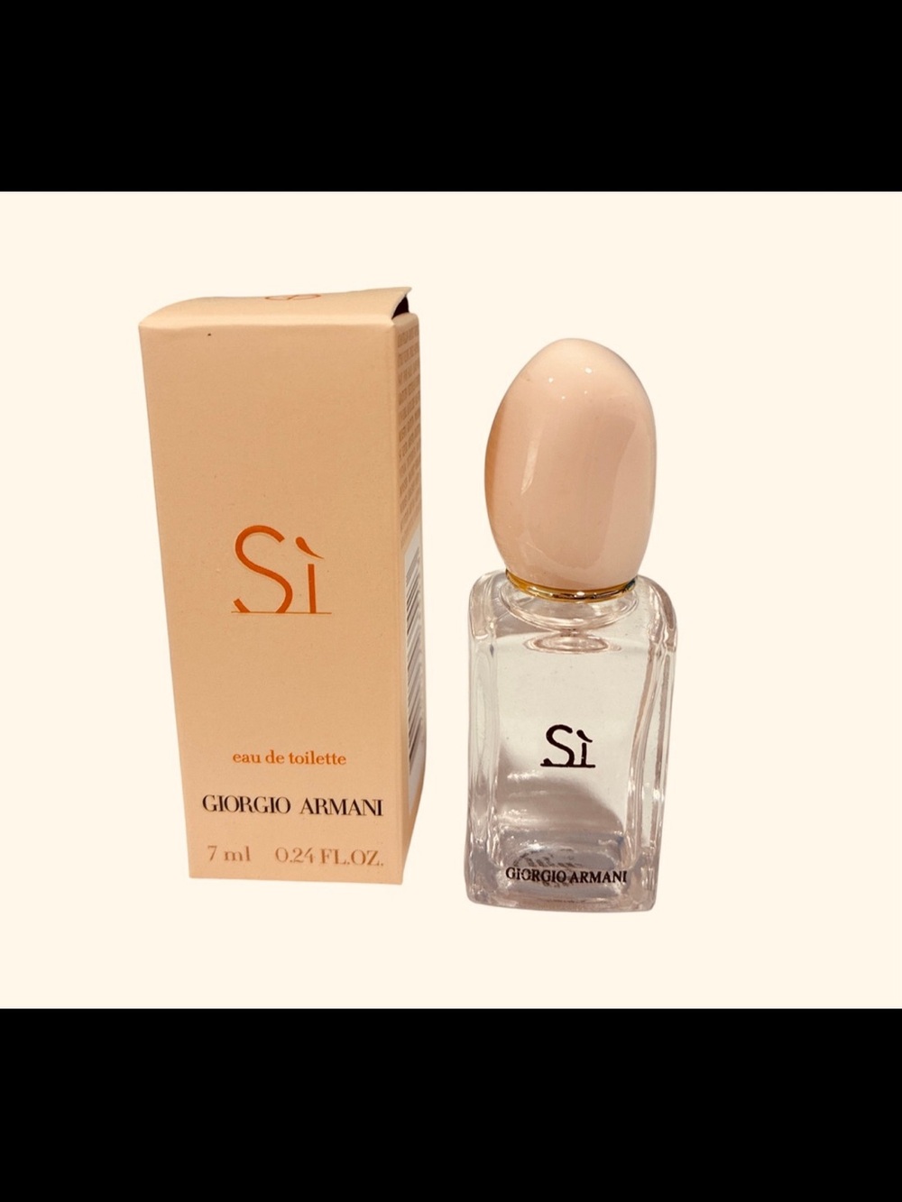 Giorgio Armani Sì Mini Eau de Toilette - Pale Pink Cap